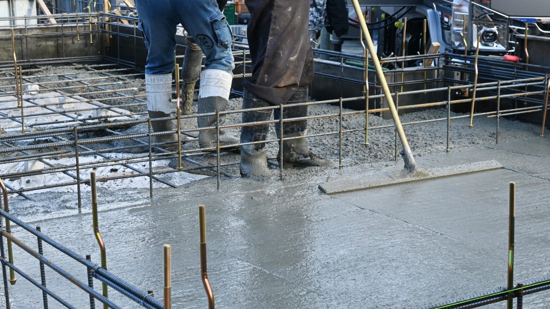 Foundations and concrete works 1