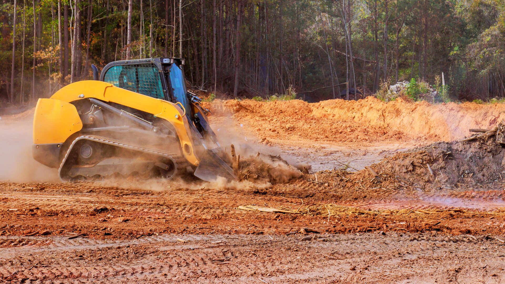 Site leveling & groundwork 1